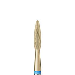 Diamond Cutter - Long Flame with cross notches and Zircon coating