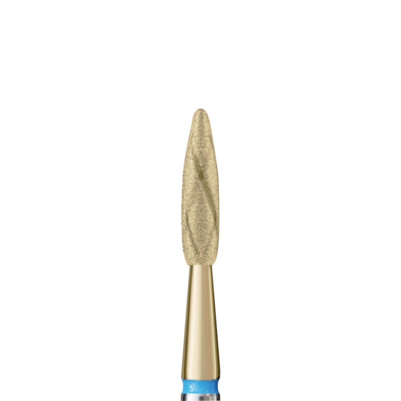 Diamond Cutter - Long Flame with cross notches and Zircon coating