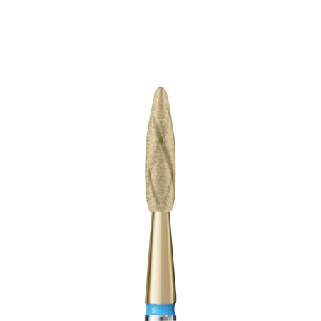 Diamond Cutter - Long Flame with cross notches and Zircon coating