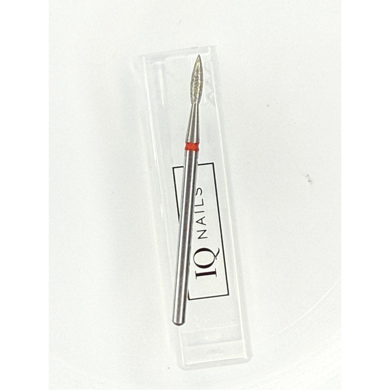 Diamond cutter Long Flame (pointed), Fine 2,1 mm