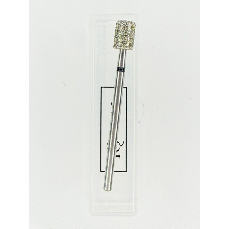 Diamantová fréza – Válcová 5,0 mm s zaoblenými hranami černý proužek