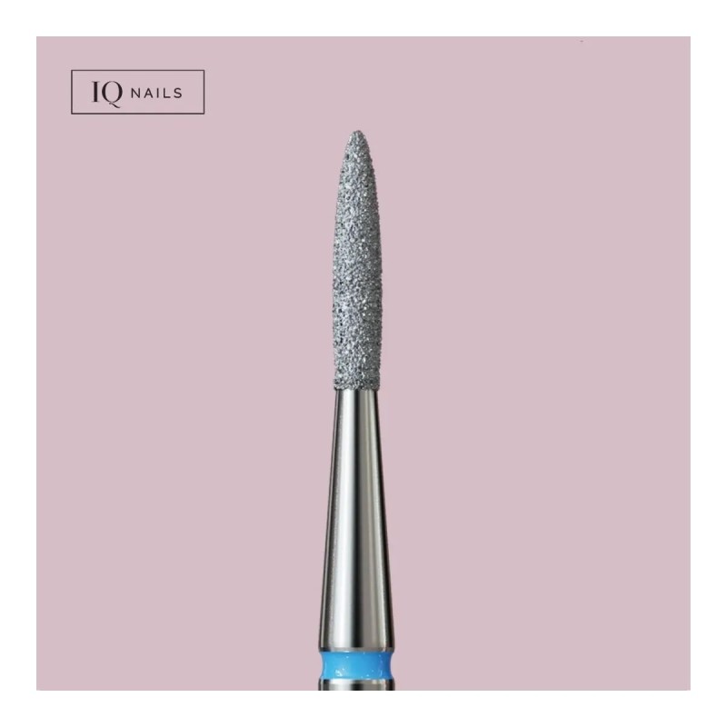 Fresa de diamante para cutículas - estándar "llama" de 1,4 mm.