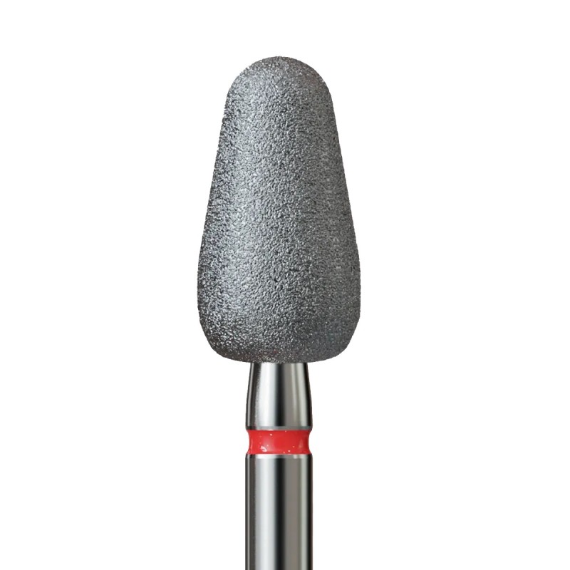 Fresa buffer de diamante - cono fino para cutículas y uñas.