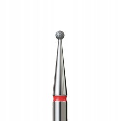 Diamond cuticle bit, fine ball, 2.1 mm.