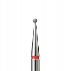 Diamond nail cuticle bit, fine ball, 1.8 mm