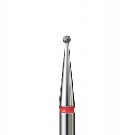 Diamond nail cuticle bit, fine ball, 1.8 mm