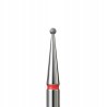 Fresa de diamante para cutículas, bola fina, 1,8 mm