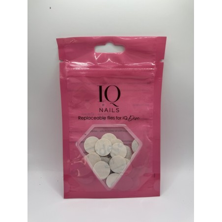 Výmenné biele pilníky pre PODODISK 20mm.