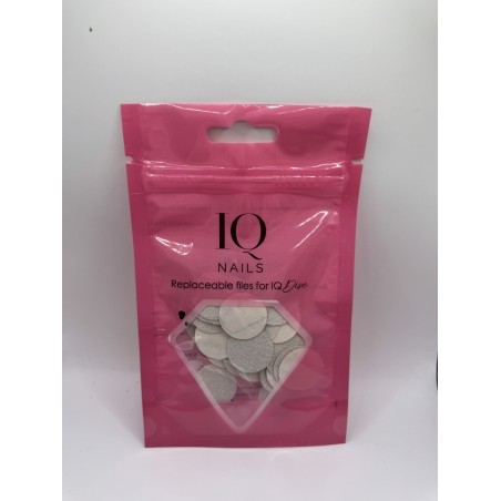 Interchangeable white files for FOOTFILE 25mm.